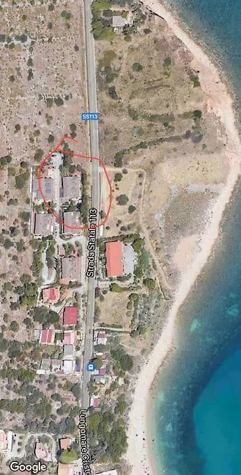 Panoramic Apartment On The Beach A/C Palermo